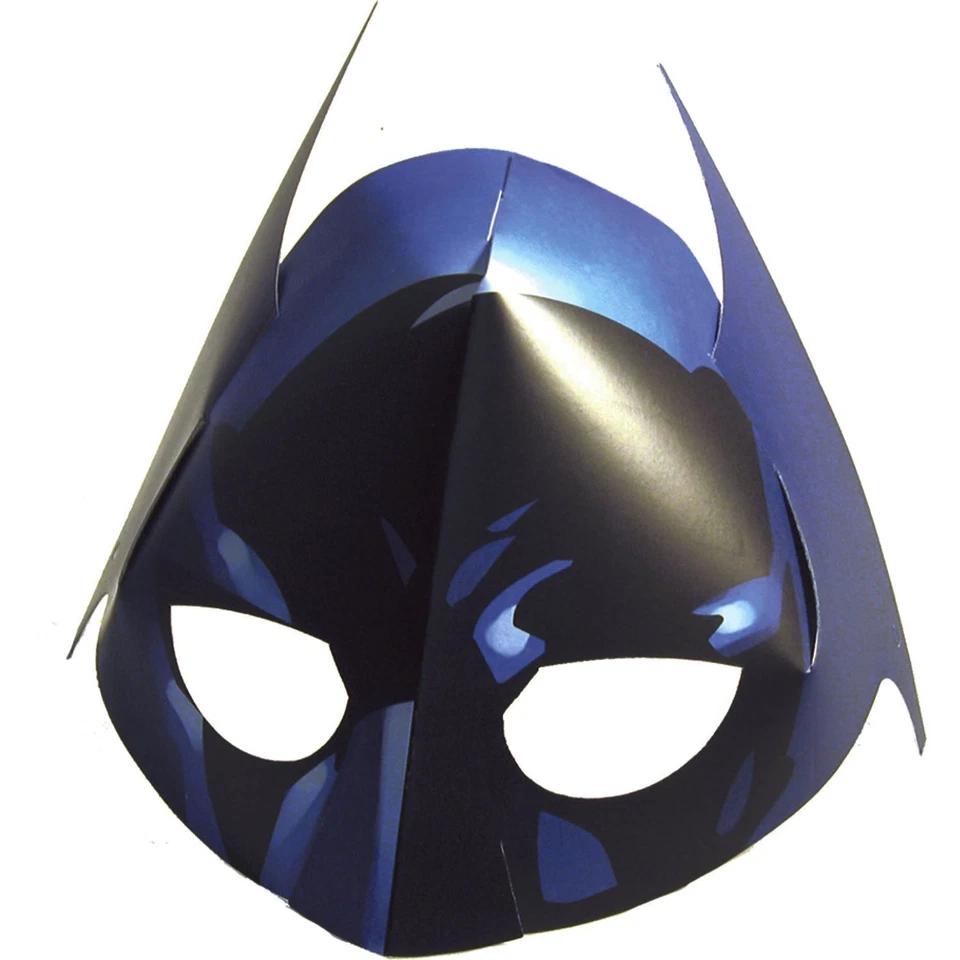 Máscaras de superhéroe Hallmark Batman The Dark Knight Party, 4ct Foto 1 de 1