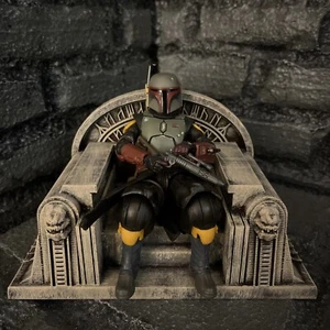 Boba Fett Throne 1/12 Star Wars Black Series Figure Custom The Mandalorian Book - Picture 1 of 11