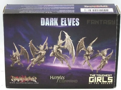 Raging Heroes 23967 Harpies Command (Fantasy) Winged Female Monsters Dark Elves - Image 1 of 2
