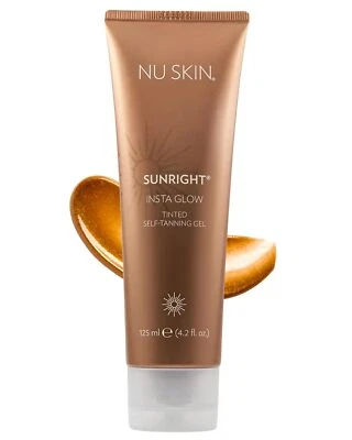 WIE GEZEIGT NuSkin Sunright Insta Glow Instant Gerber Gel 125 ml (Neu/kostenloser Versand）