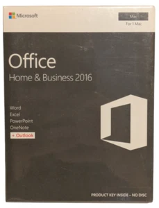 Microsoft Office Home & Business Mac Product Key innen ohne Disc - nur 2016 NA - Bild 1 von 2