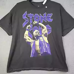 WWE WWF Wrestling Stone Cold Steve Austin Shirt Mens 2XL XXL GRAY 3:16 Skull NWT - Picture 1 of 16