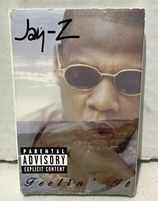 JAY-Z "Feelin It" Cassette Single Rare - Image 1 of 3