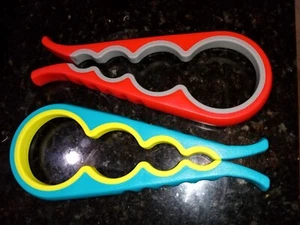 New 4-in-1 Jar/Bottle/Lid Opener. Multifunctional Manual Kitchen Tool. 1 Piece. - Picture 1 of 14