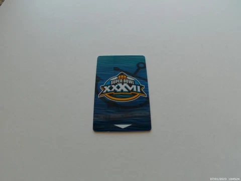Odd Super Bowl 37 Tampa Bay Buccaneers hotel room key Cover