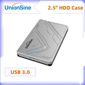 CUSTODIA CASE USB 3.0 MICROB DA 2,5 POLLICI HDD PER SSD SATA 6GBPS CON UASP - Foto 1 di 9