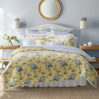 Laura Ashley - Home Decor - 100% Cotton Comforter & Sham Set - Image 1 of 4