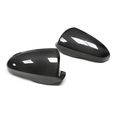 DRY Carbon Fiber Side Mirror Cover Caps For BMW M5 F10 2012-2016 F12 M6 Foto 1 de 4