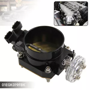 90mm-85mm Q45 Throttle Body +TPS For Nissan Skyline R33 S2 Series 2 RB25DE Black - Picture 1 of 11