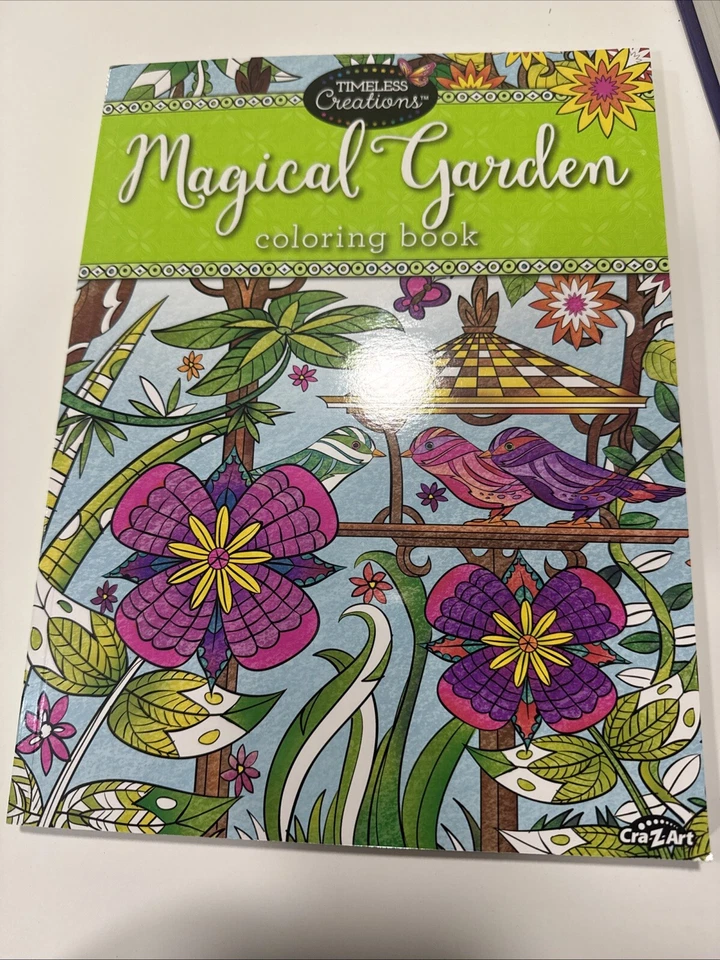 Timeless Creations Magical Garden Coloring Book - B31