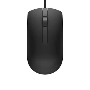 Dell 065K5F Premium Optical Scroll Wheel USB Wired Mouse MS116 Black - Picture 1 of 3