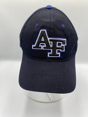 AF Air Force Falcons Fitted Hat Cap Size 7 1/4 Black - Image 1 of 4