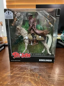 McFarlane Spawn Gunslinger Action Figure with Horse Exclusive Collectible - Picture 1 of 16