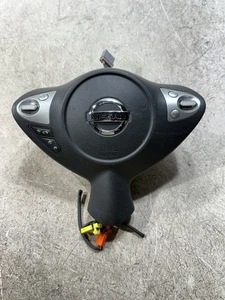 2009 - 2019 Nissan 370Z Airbag Left Driver Side Steering Wheel Air bag BLACK - Picture 1 of 6