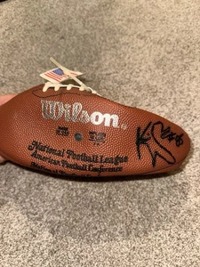 Dallas Cowboys 1990 Signed Football Darrin Smith James Washington Kevin Williams - Picture 1 of 4