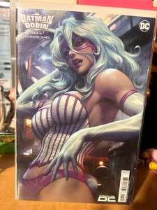 CARTERA BATMAN AND ROBIN #1 CVR B STANLEY ARTGERM LAU VAR DC COMICS - Imagen 1 de 1