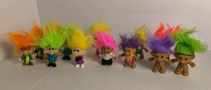 Vintage Troll Doll Lot Of 14  Russ, Ace, Soma, Burger King Collection  - Picture 1 of 13