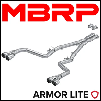 Kit de escape MBRP Armor Lite Cat-Back para Dodge Challenger 15-23 5,7 L 6,2 L 6,4 L Foto 1 de 4