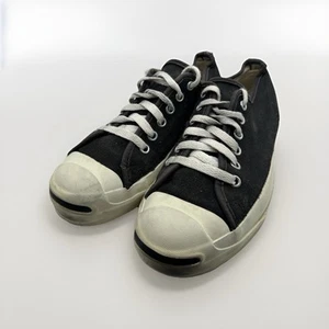 Scarpe sneakers nere basse vintage Converse Jack Purcell USA uomo 6/7 donna 8 - Foto 1 di 11