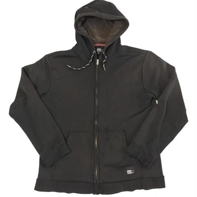 Sudadera con Capucha Etnies Y2K Para Hombres Cremallera XL Thrashed Skater Surf Grunge Gran Tamaño Años 2000 Foto 1 de 4