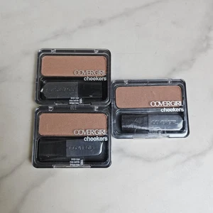 Covergirl Cheekers Blush 180 Brick Rose New Lot Of 3 - Picture 1 of 5