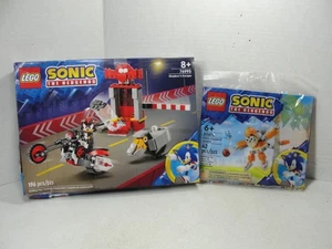 2 LEGO Sonic the Hedgehog Shadow's Escape 76995/ Hedgehog - New Sealed - Picture 1 of 2