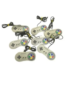Wii Super Famicom Classic Controller lot of 7 set SFC Club Nintendo - Picture 1 of 4