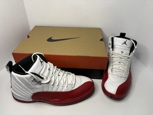 Air Jordan 12 Retro Cherry CT8013-116 | Blanco Negro Rojo Universitario | Talla 11.5 - Imagen 1 de 14