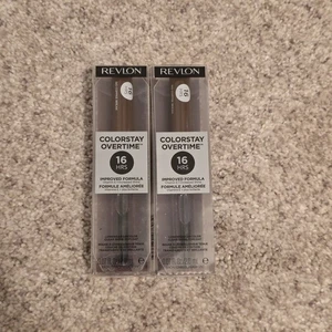 2er Pack Revlon Colorstay Overtime 16HR LipColor 570 ohne Kaffeepause - Bild 1 von 6