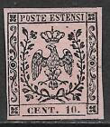 Modena stamps 1852 YV 2A  UNG  VF
