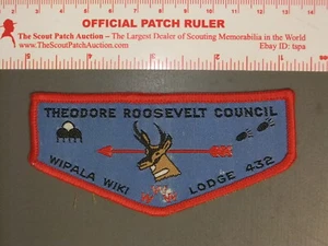 Boy Scout OA 432 Wipala Wiki woven flap 9393NN - Picture 1 of 1