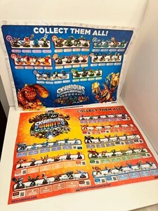 Lista de verificación de personajes Skylanders Posters Giants and Spyro’s Adventure, lote de 2 - Imagen 1 de 3