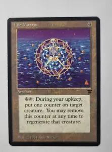 Life Matrix Legends Rare Magic the Gathering Card - Picture 1 of 3