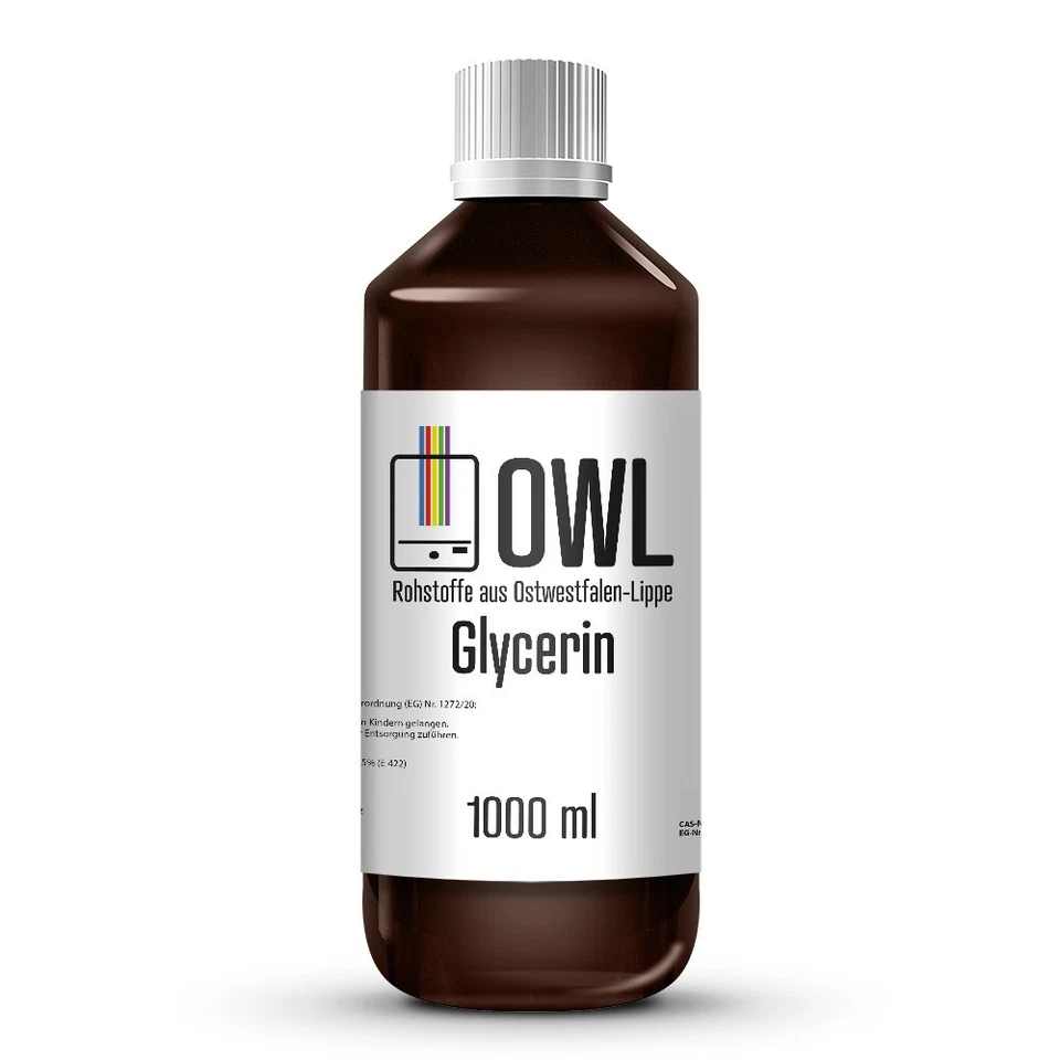 OWL 1L VG Glycerin 99,5% Pharmaqualität E422 rein pflanzlich Glyzerinn