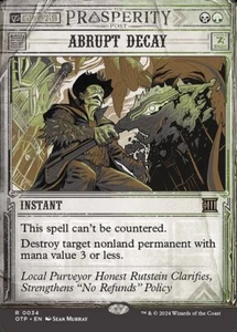 MTG - ABRUPT DECAY - Breaking News (R) - Picture 1 of 1