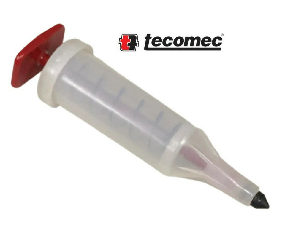 Chainsaw Grease Gun Extends Bar & Chain Life Refillable Plunger by Tecomec