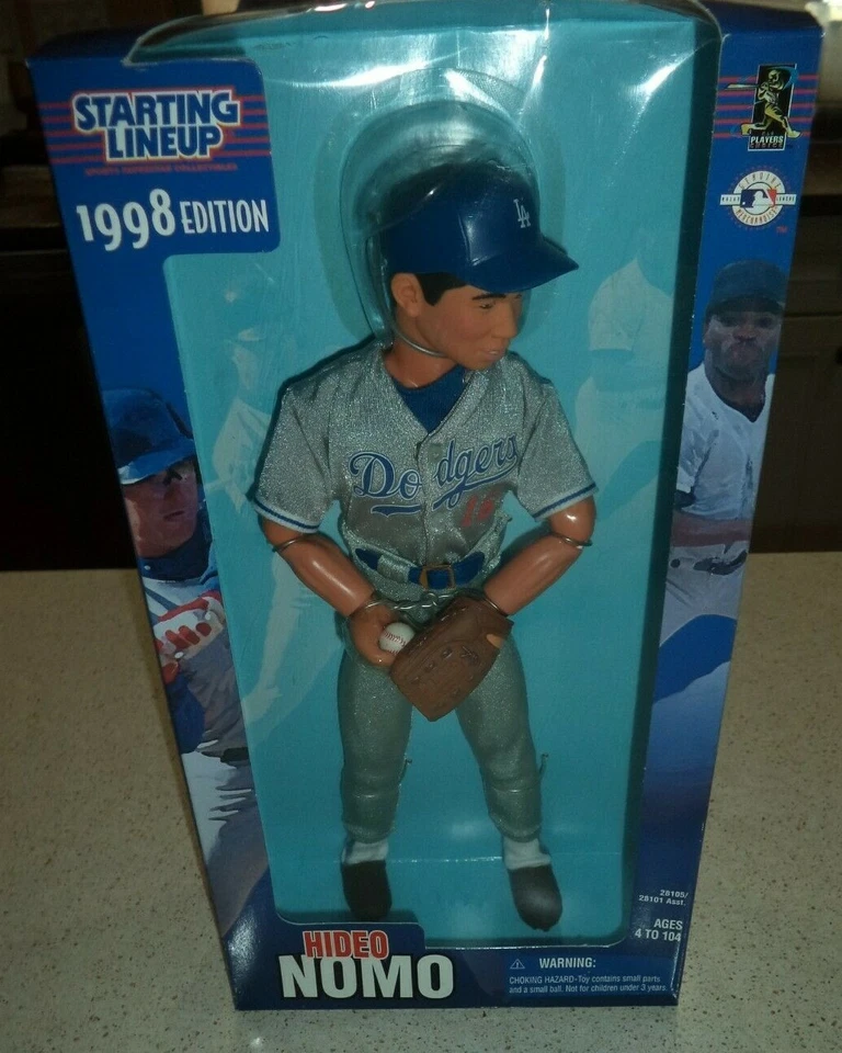 Figura de acción de 12" de los Dodgers de Los Ángeles Hideo Nomo alineación inicial Foto 1 de 1
