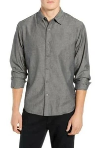 NUEVO MARCO Talla PEQUEÑA Para hombres Calce Ajustado Camisa Tejida Color Negro 100% Algodón $185 Precio de venta sugerido por el fabricante - Imagen 1 de 4