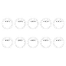 10 Pcs Make Your Own Buttons Acrylic Badge Craft Pin