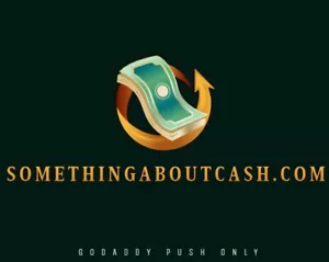 somethingaboutcash.com premium .com domain name Godaddy Push OFFERS! - Picture 1 of 1