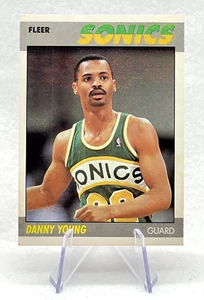 Danny Young 1987-88 Fleer #131 Seattle Supersonics - Picture 1 of 2