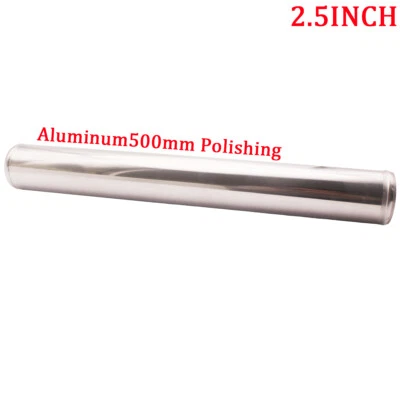 2.5" 63mm Straight Aluminum Car Turbo Intercooler Pipe Piping Tube Tubing 500mm - Image 1 of 4