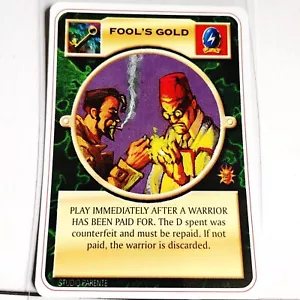 DOOMTROOPER CCG (GOLGOTHA)--FOOL'S GOLD--NM / MINT - Bild 1 von 1