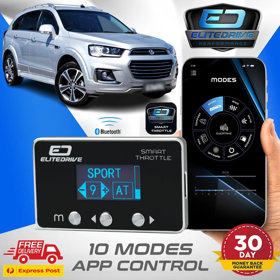 EliteDrive Smart Throttle Controller fits Holden Captiva 2007 - 2018 - image 1 of 4