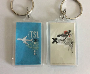 THE STARTING LINE KEYCHAIN Birds and Airplanes Logo NEW OFFICIAL KEY RING - Picture 1 of 1