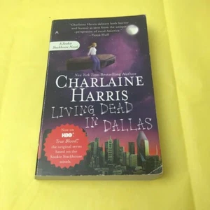 Living Dead in Dallas Charlaine Harris 2002 Paperback True Blood Vampires - Picture 1 of 4