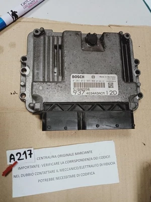 CENTRALINA PER ALFA ROMEO 147 Serie (937_) 0281012965 Benzina (05>10) - Immagine 1 di 3