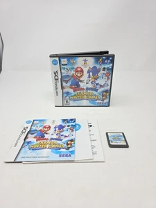 Mario & Sonic ai Giochi Olimpici Invernali Nintendo DS Completo di Manuale CIB - Foto 1 di 9
