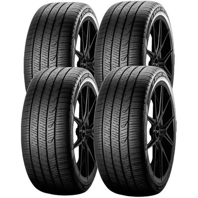 (QTY 4) 245/40R18 Pirelli P-Zero All Season Plus 3 97Y XL Black Wall Tires - Imagem 1 de 4
