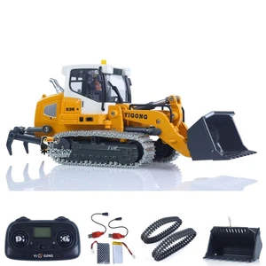 1:50 RC Electric Lifting Tracked Loader LR636 2.4G Construction Vehicle RTR Toys - Picture 1 of 24